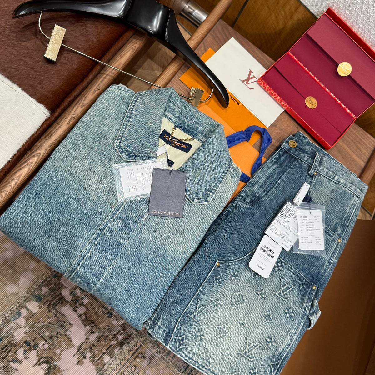 LOU DENIM SHORTS