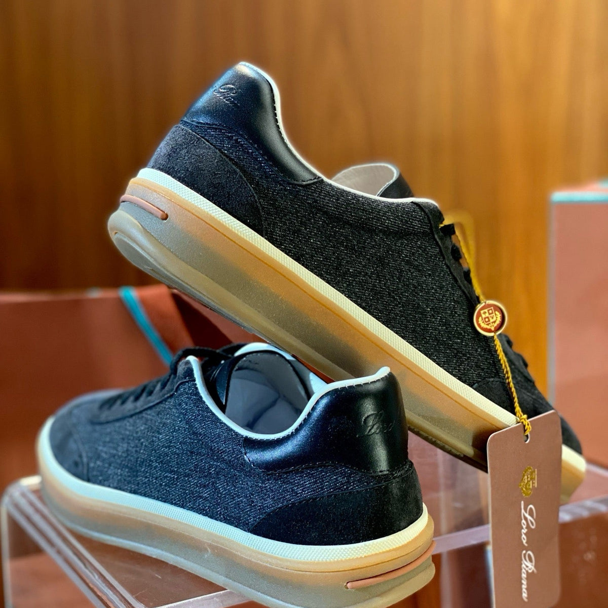 LORO P TENNIS WALK TRAINERS