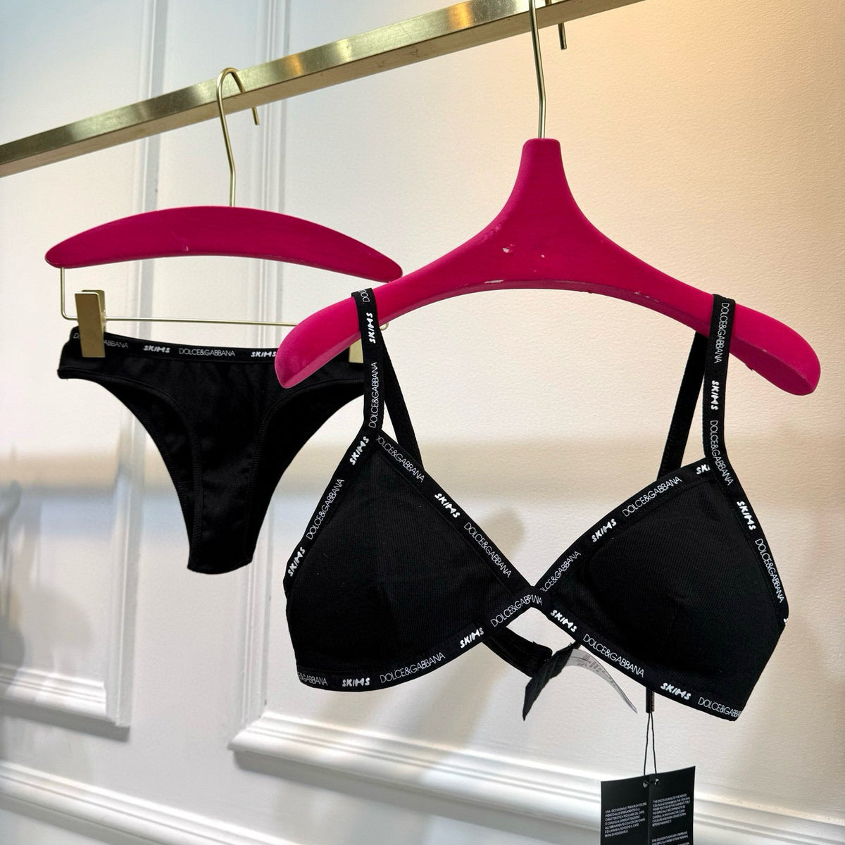 SKIMS x DG BRA SET