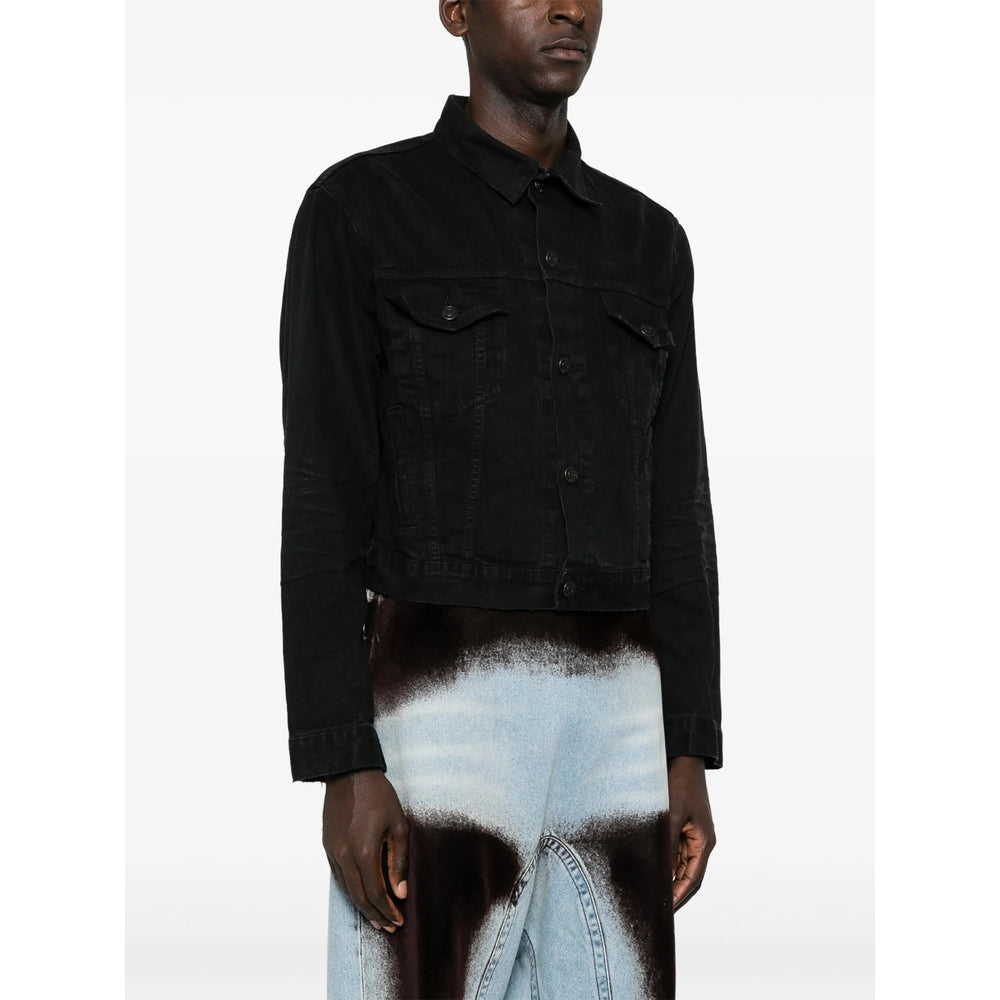 Balenciaga Black Denim - Denim Jackets Women