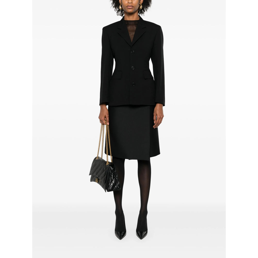 Balenciaga Black Jackets - Blazers Women