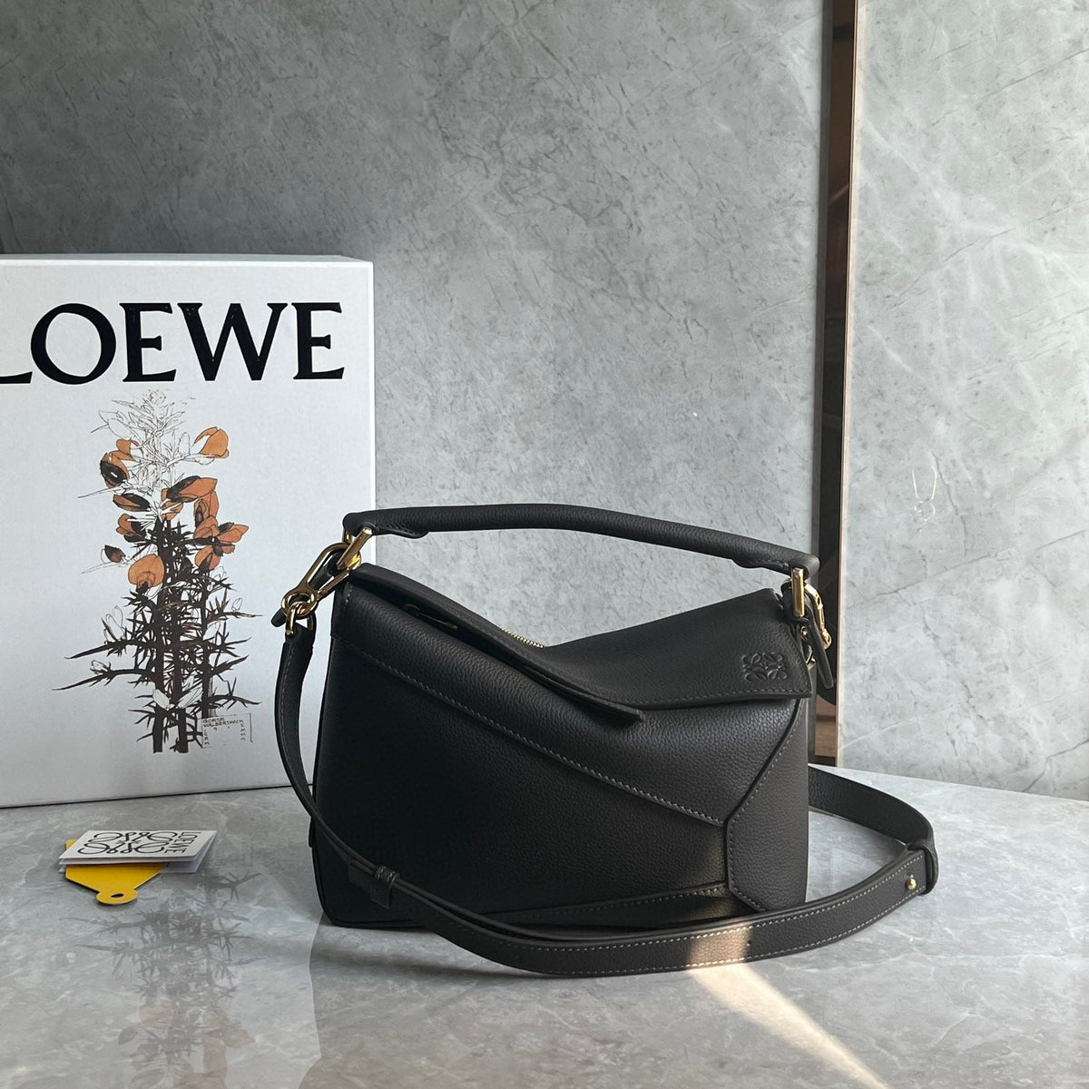 LOEW SMALL PUZZLE EDGE BAG