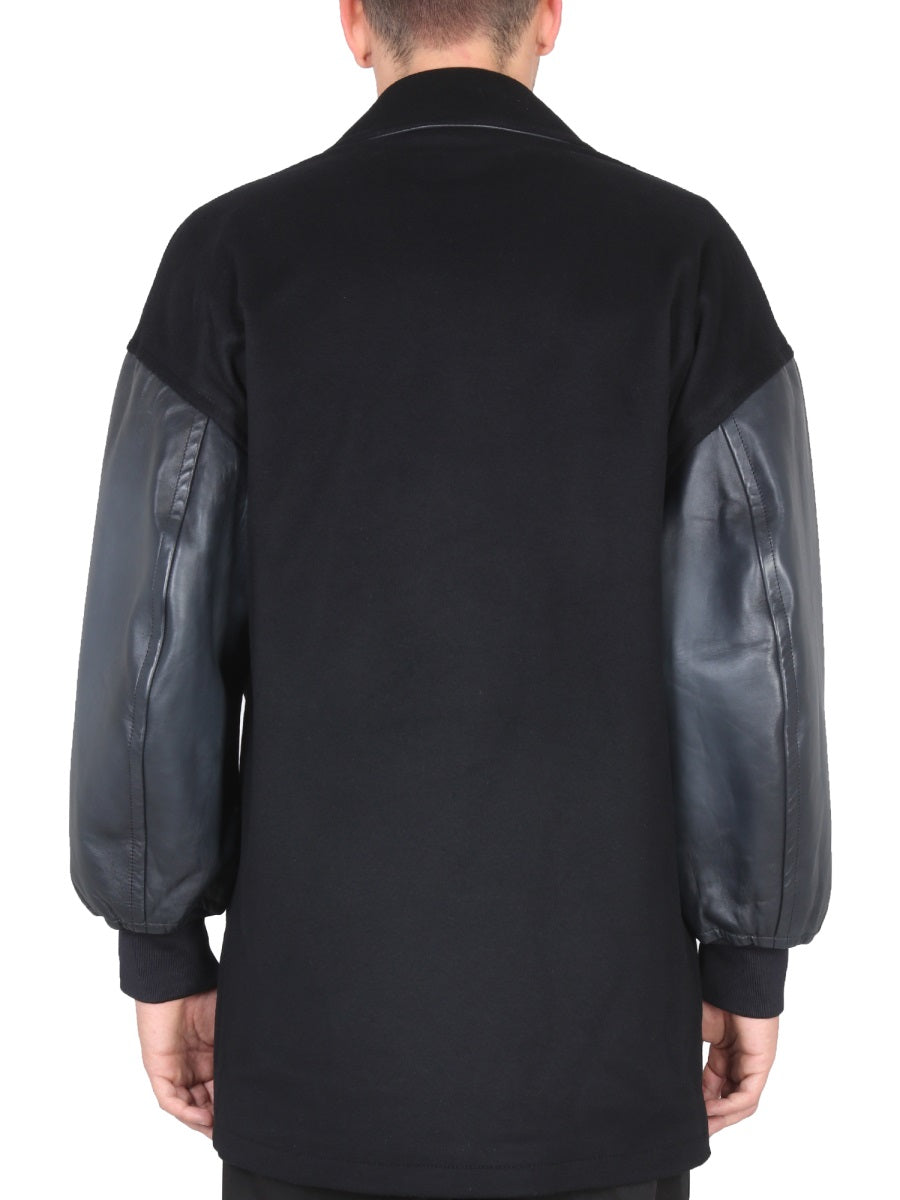 Alexander Mcqueen Men Soft-Shouldered Caban