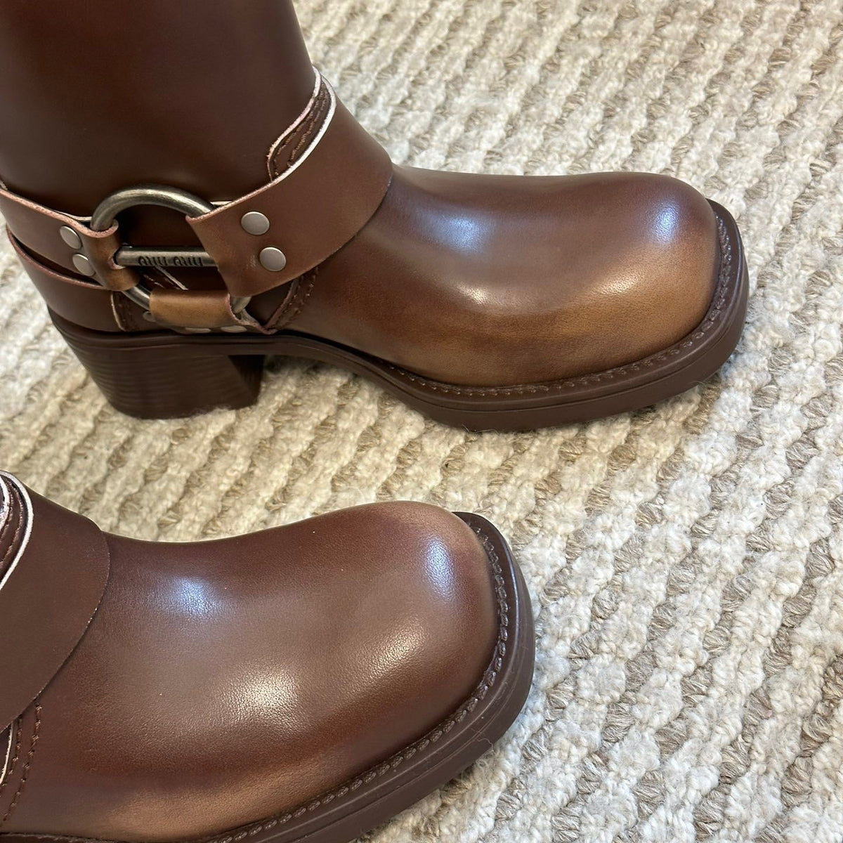 MIU M BOOTS