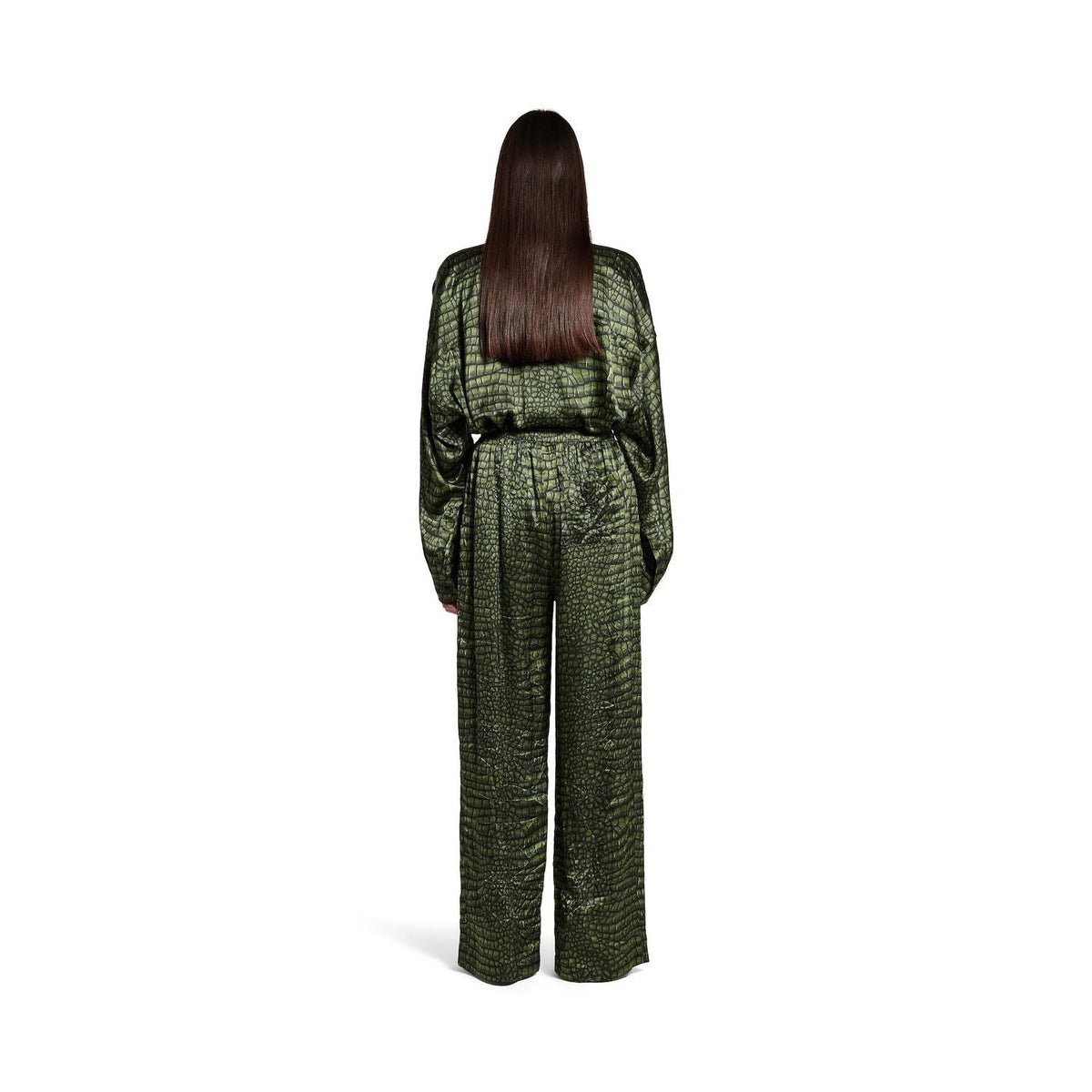 BALENCIAGA Luxury Silk Pajama Pants for Women