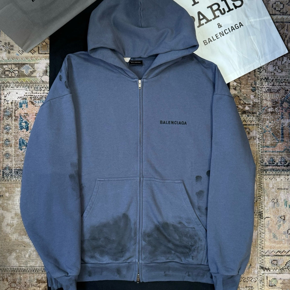BAL ZIP HOODIE