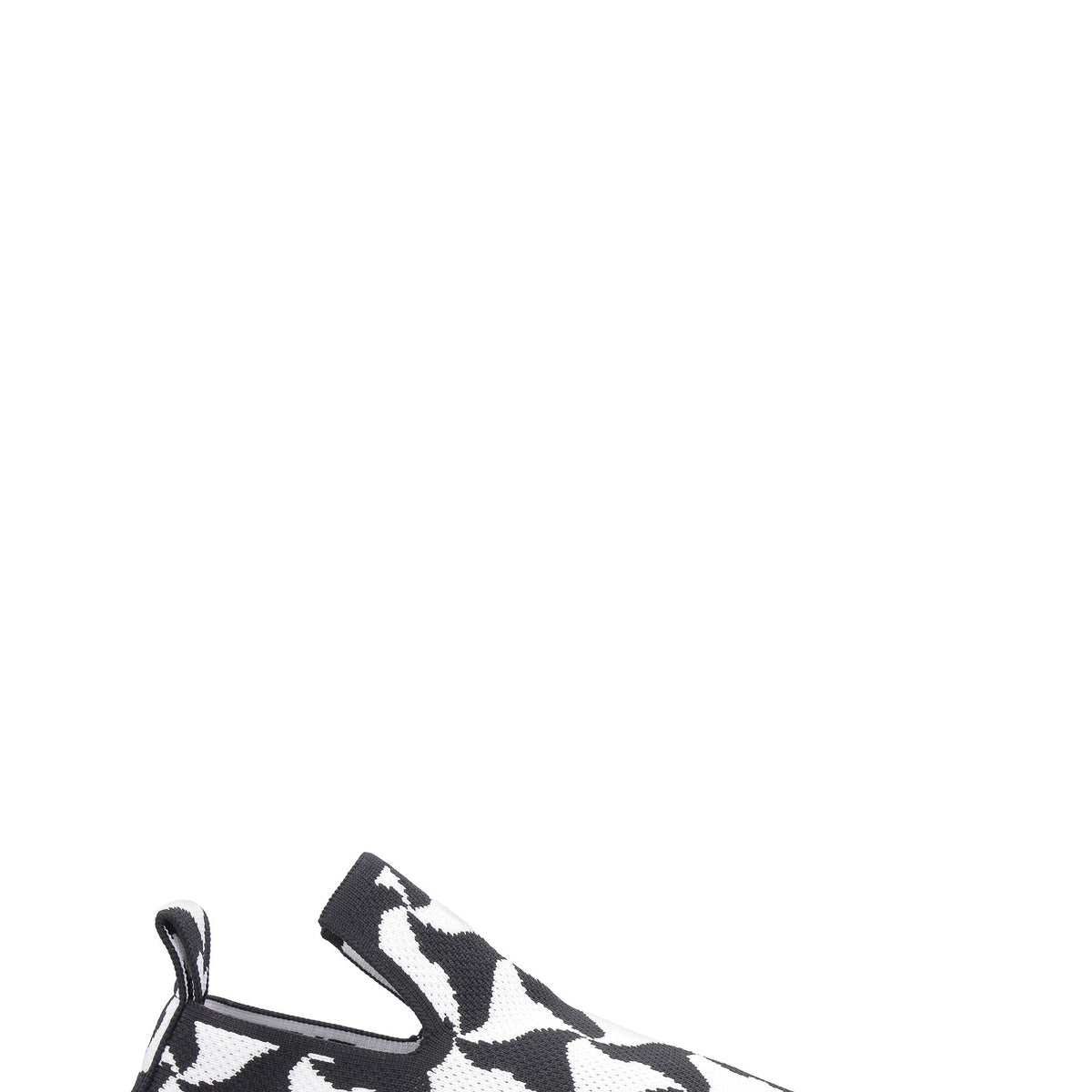 WAVY TRIANGLE SLIP-ON SNEAKERS