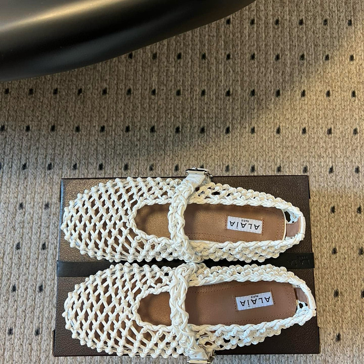 ALAIA BALLET FLATS