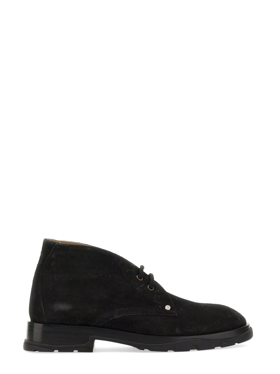 Alexander Mcqueen Men Suede Boot