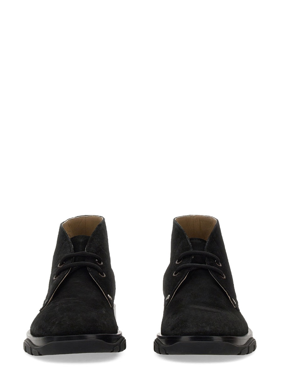 Alexander Mcqueen Men Suede Boot