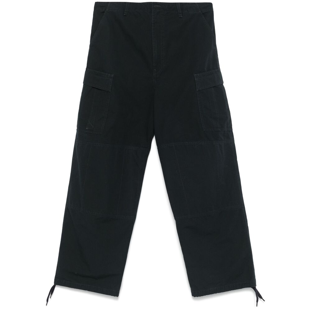 Balenciaga Blue Trousers - Loose Fit Men