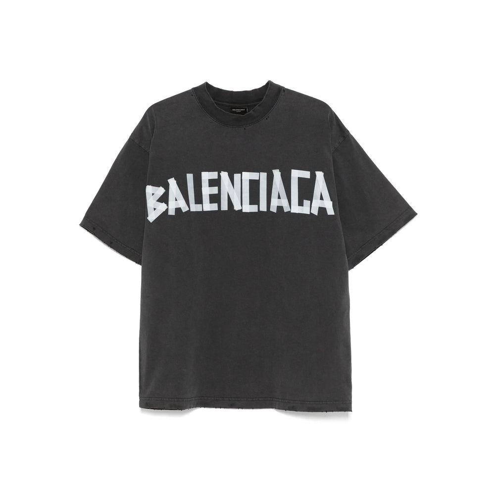 Balenciaga Black T-Shirts & Vests - T-Shirts Men