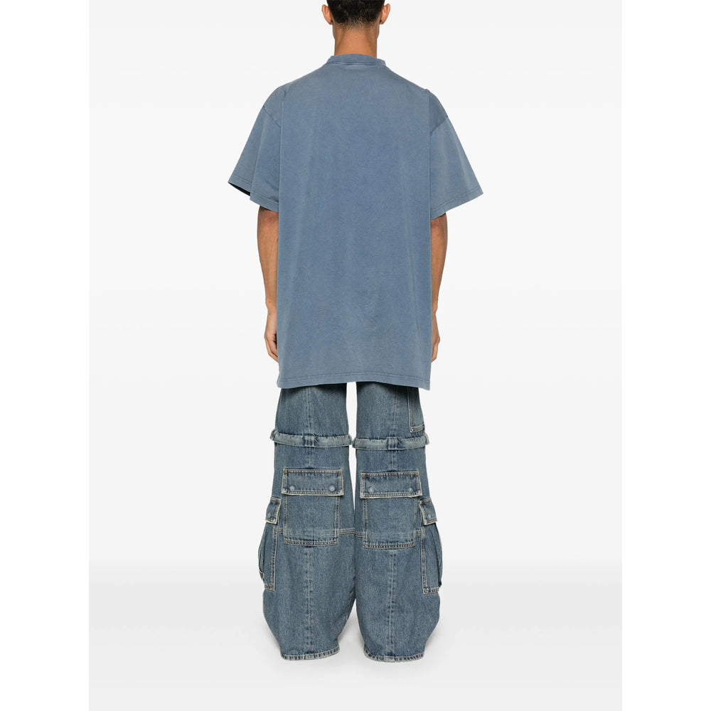 Balenciaga Blue T-Shirts & Vests - T-Shirts Men