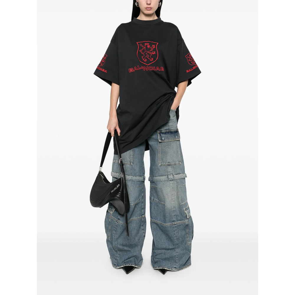 Balenciaga Black T-Shirts & Vests - T-Shirts Men