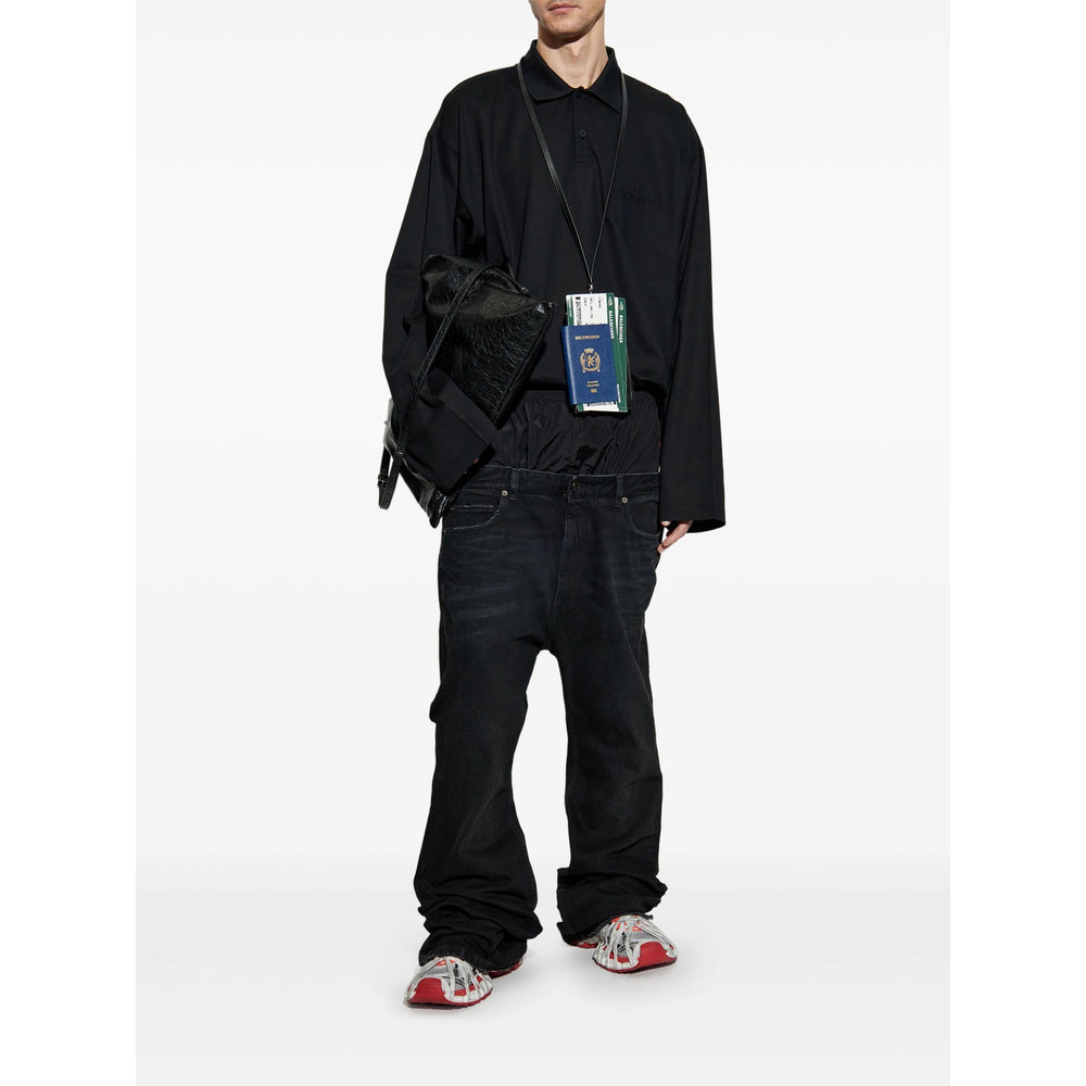 Balenciaga Black Denim - Bootcut Jeans Men
