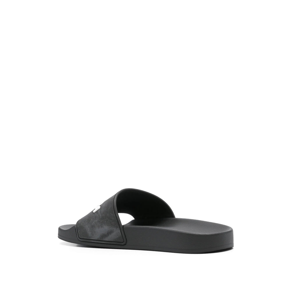 Balenciaga Black Flip-Flops & Slides Women