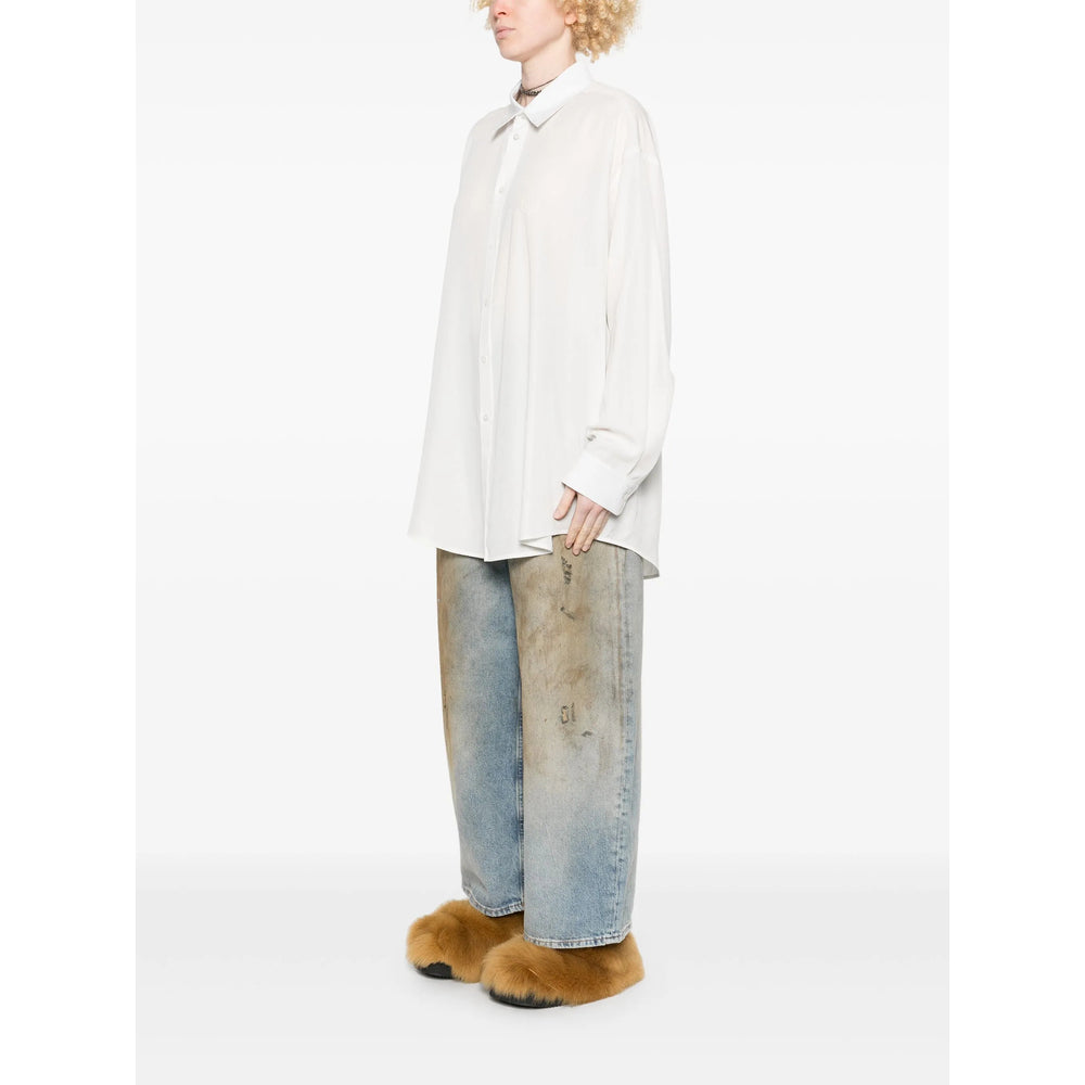 Balenciaga White Tops - Shirts Women