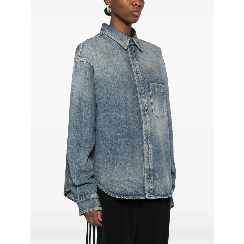 Balenciaga Blue Jackets - Denim Jackets Women