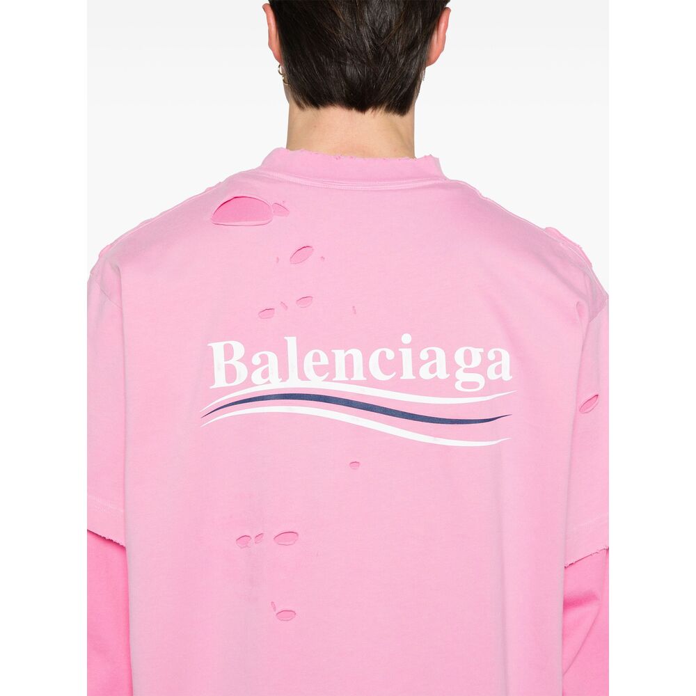 Balenciaga Pink Sweaters & Knitwear - Sweatshirts Men