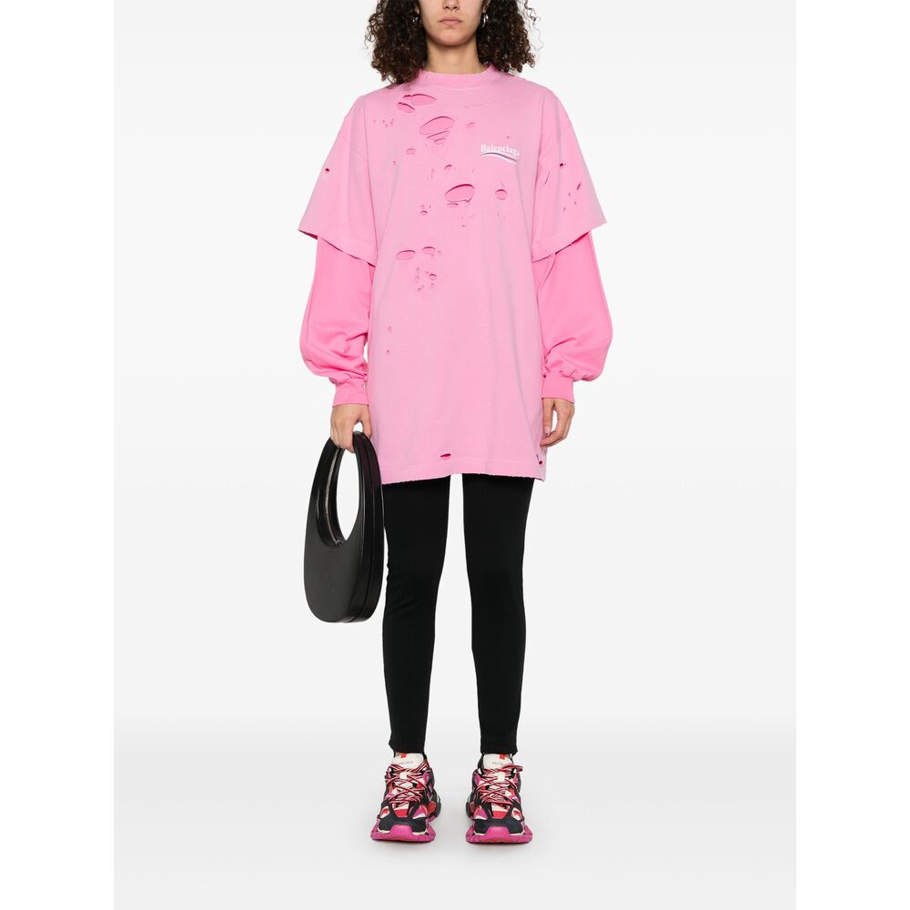 Balenciaga Pink Sweaters & Knitwear - Sweatshirts Men