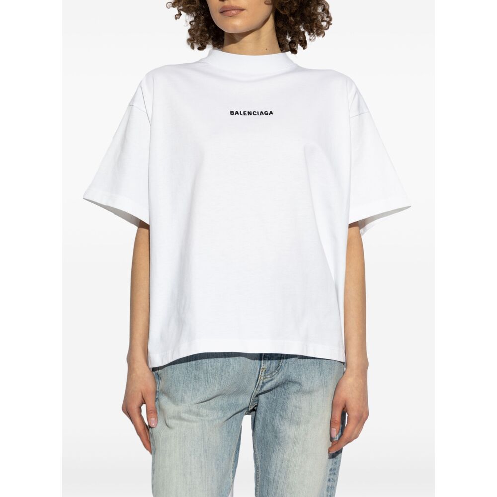 Balenciaga White Tops - T-Shirts & Jerseys Women