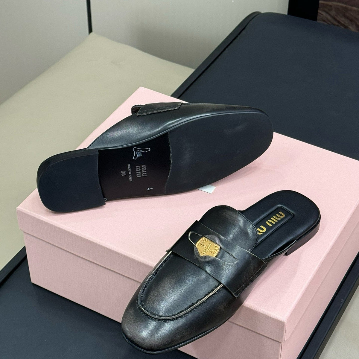 MIU M LOAFERS