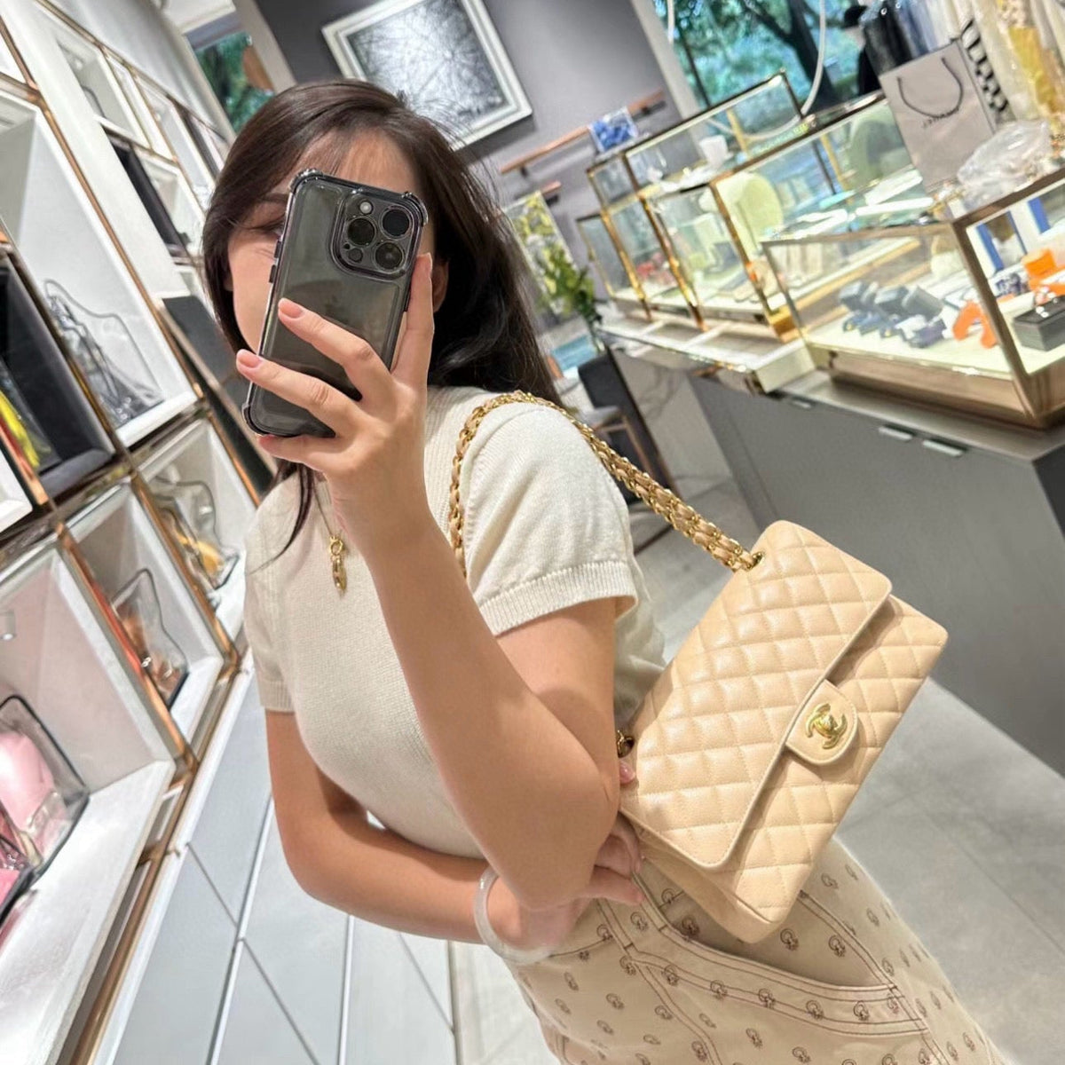 CC CLASSIC FLAP BAG