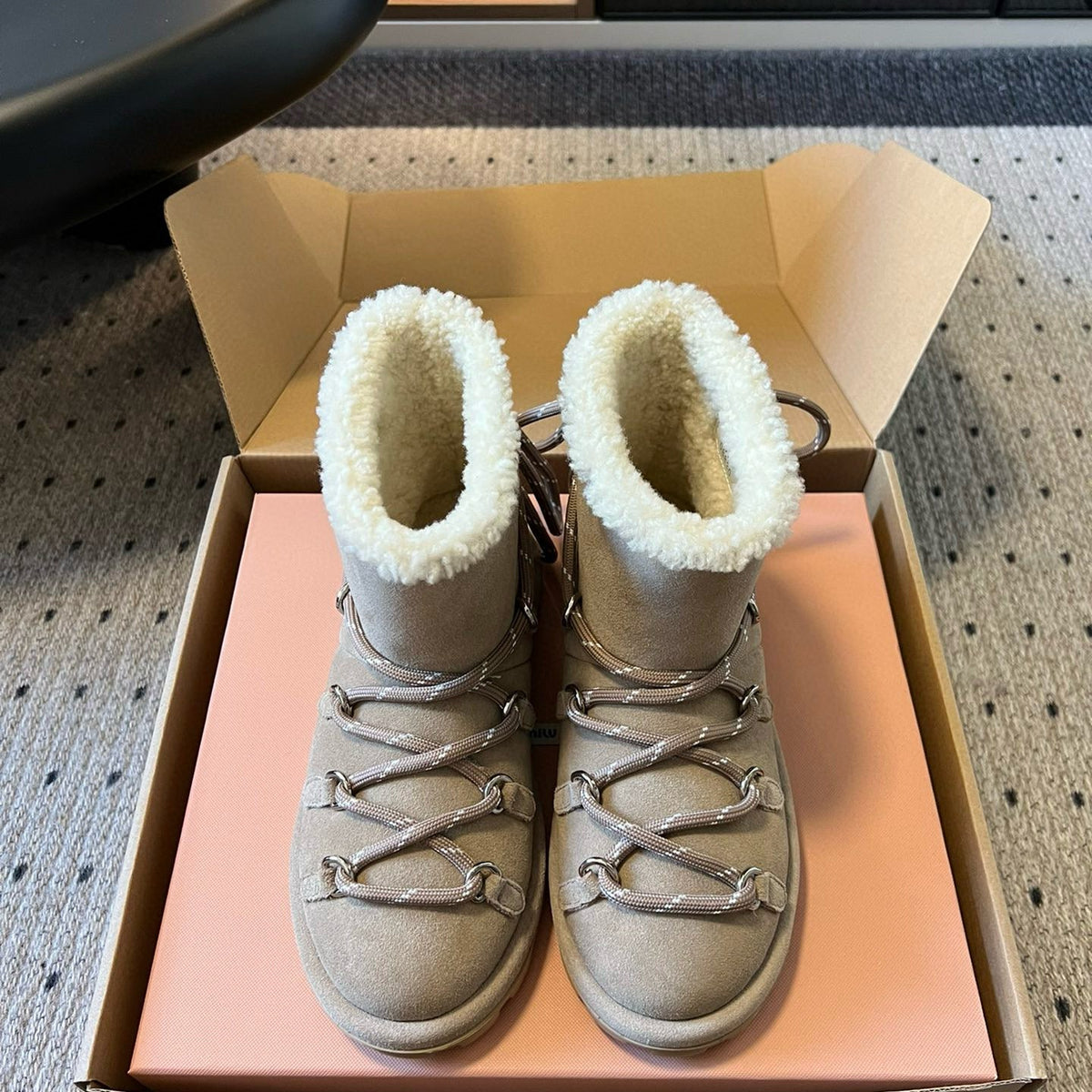 MIU M BOOTS