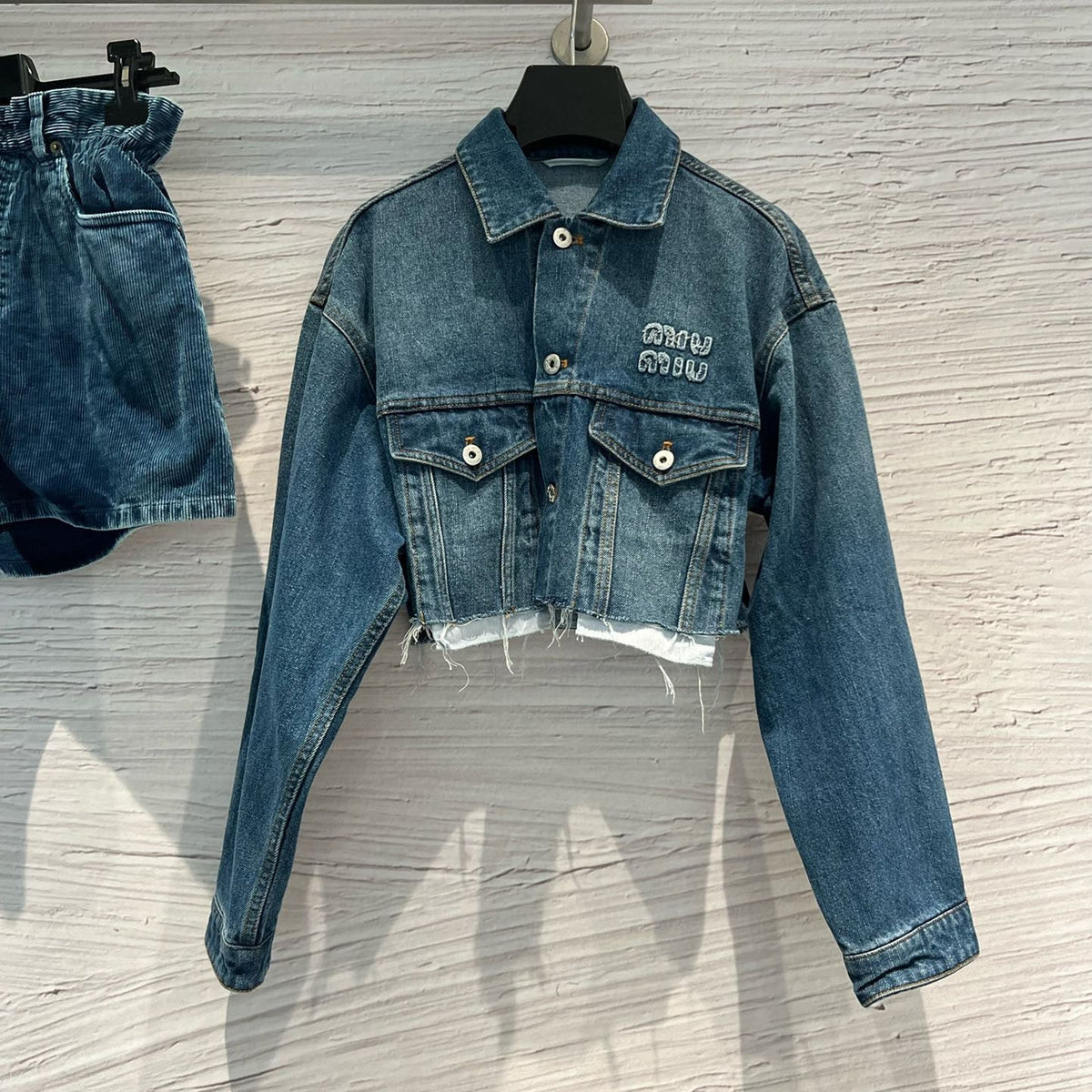 MIU M DENIM JACKET