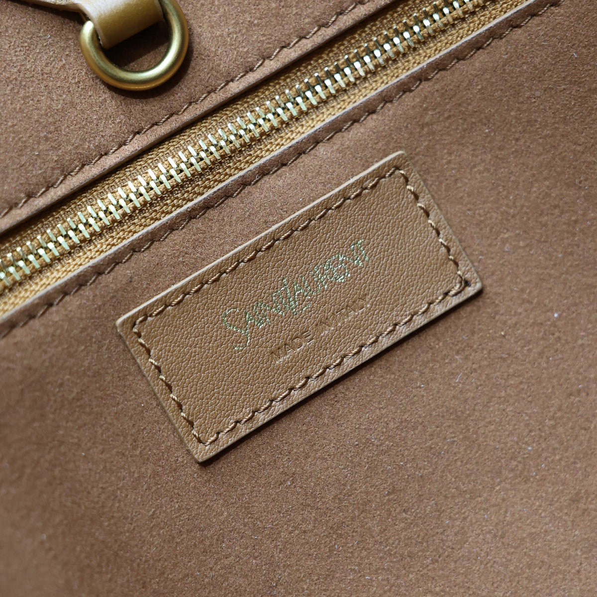 SL Y TOTE IN SUEDE BAG