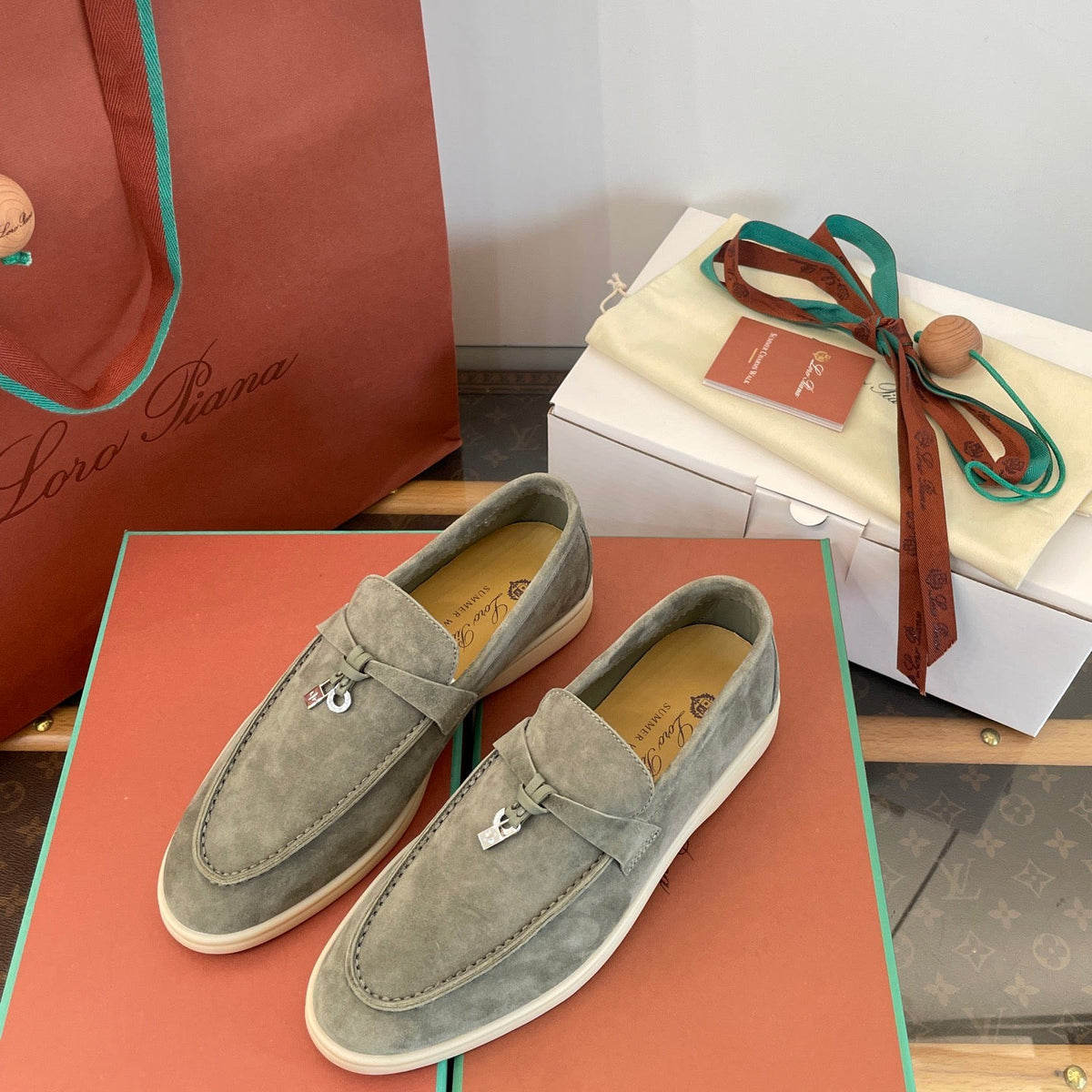LORO P SUMMER CHARMS LOAFERS