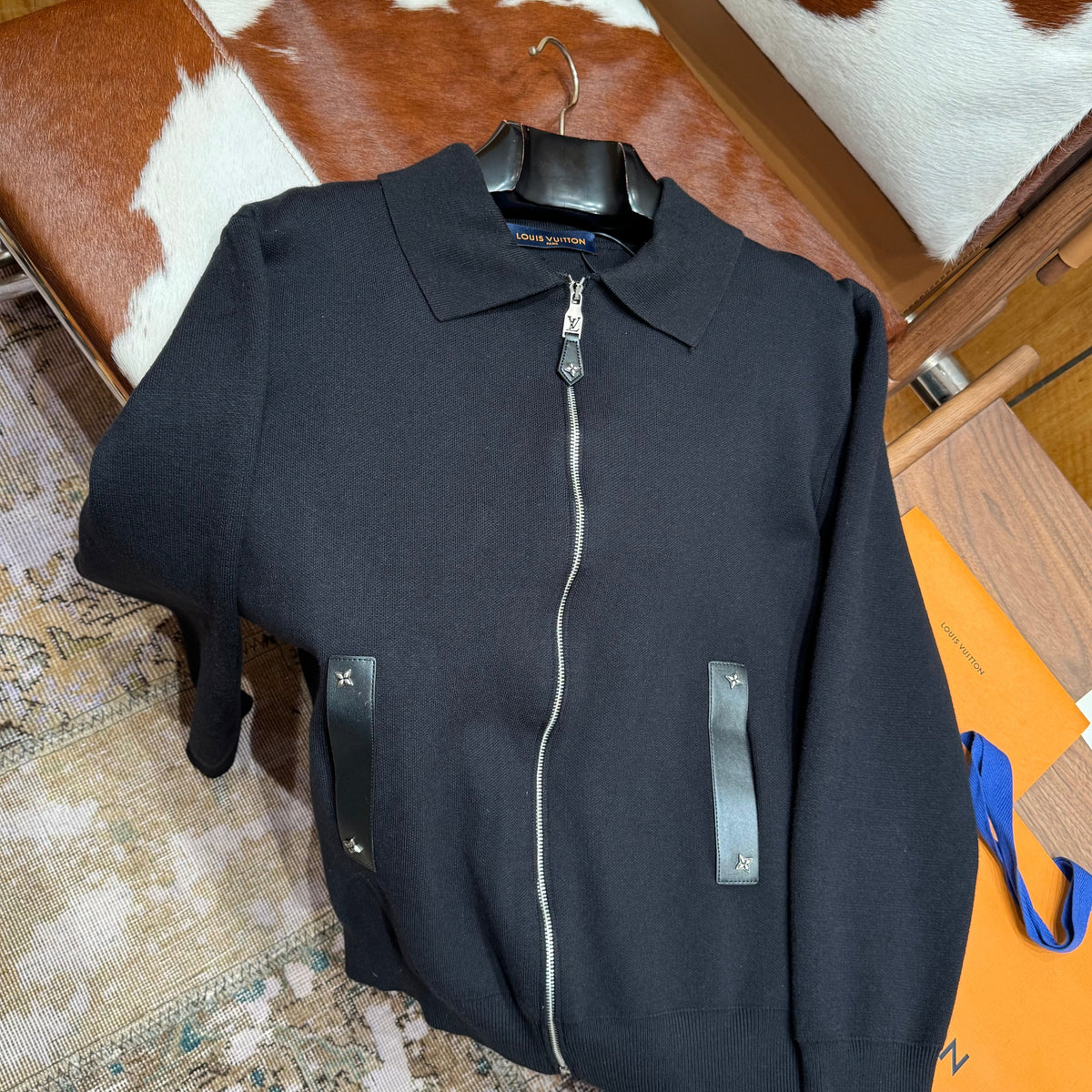 LOU ZIP CARDIGAN