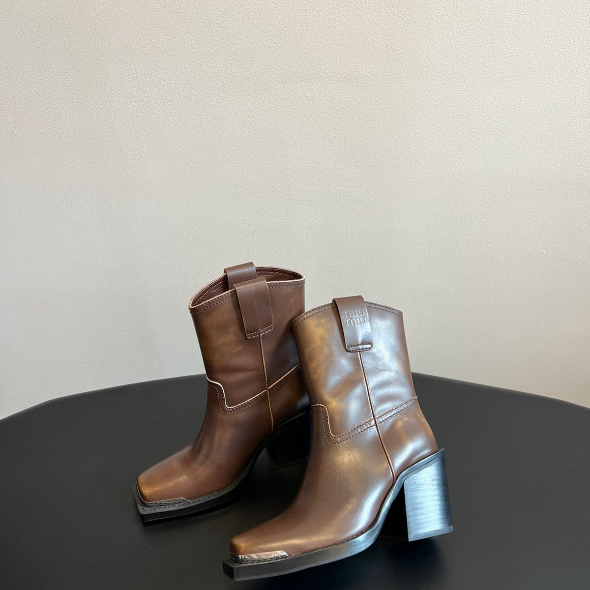 MIU M BOOTS