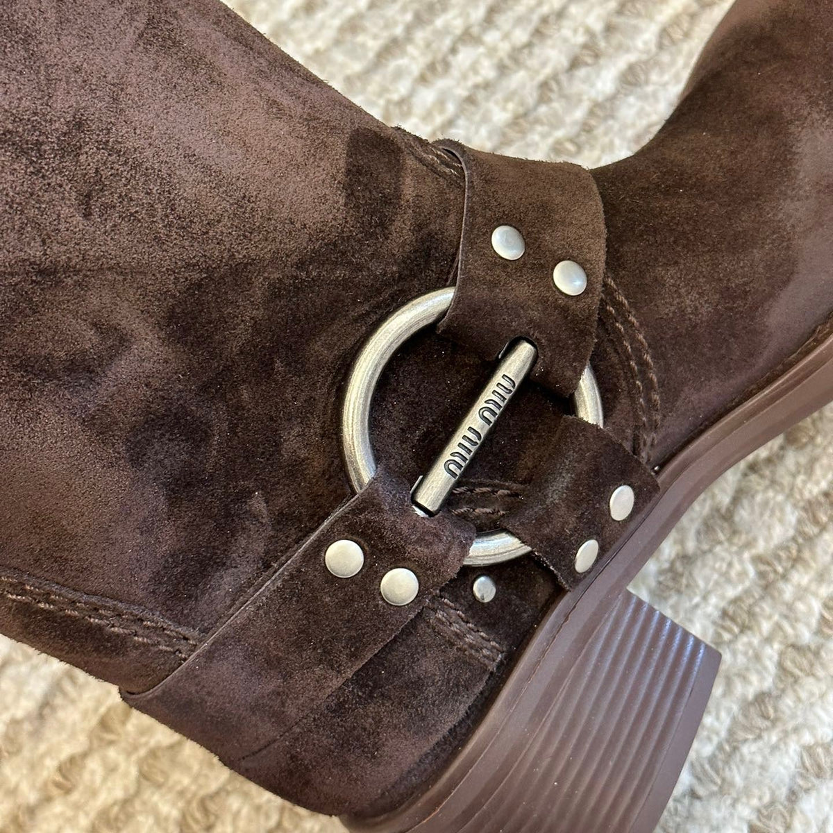 MIU M BOOTS