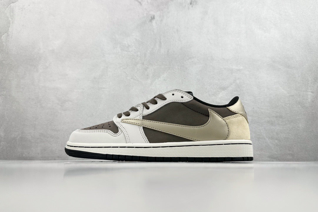 TRAVIS S x JORDAN 1 LOW REVERSE MOCHA