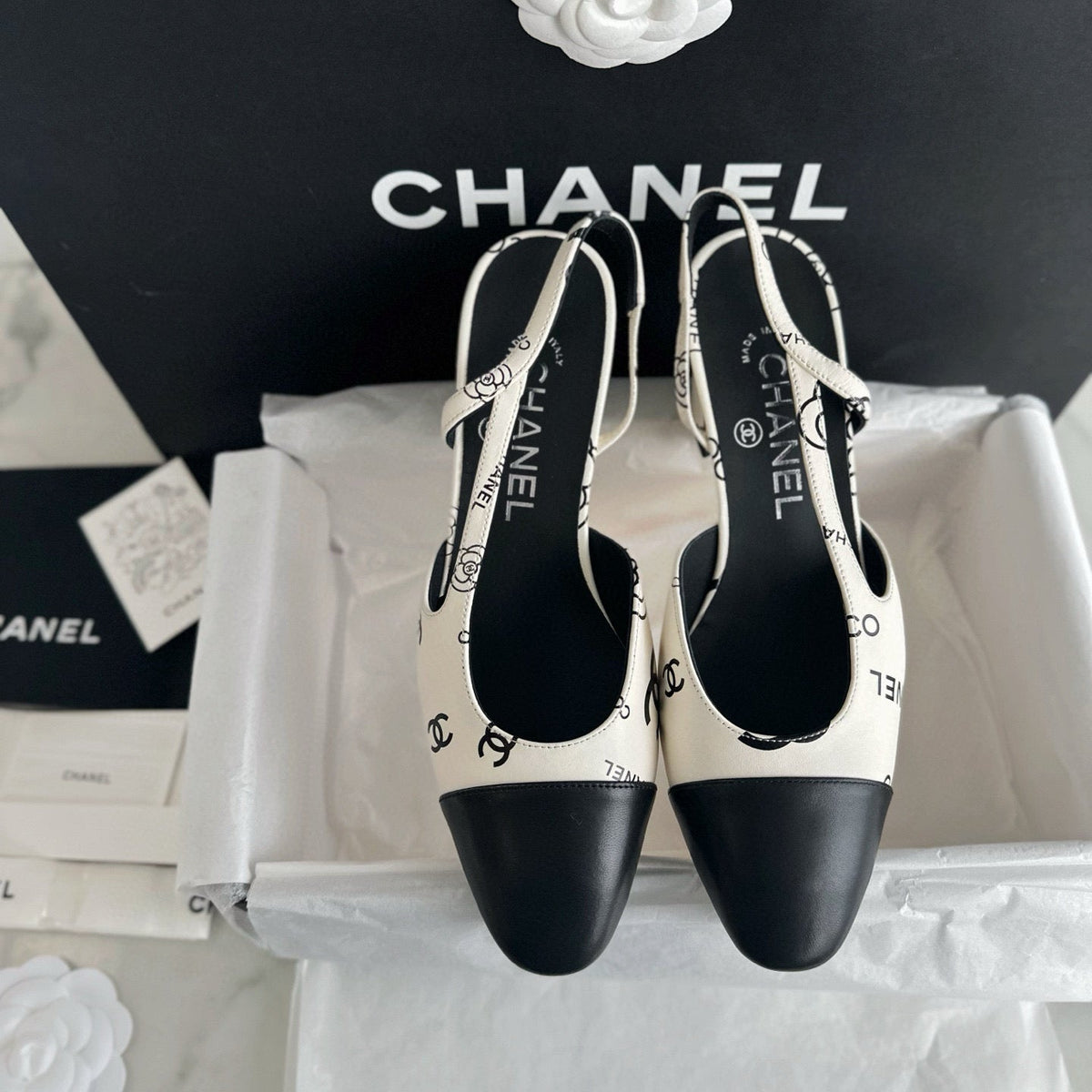CC SLINGBACK HEELS