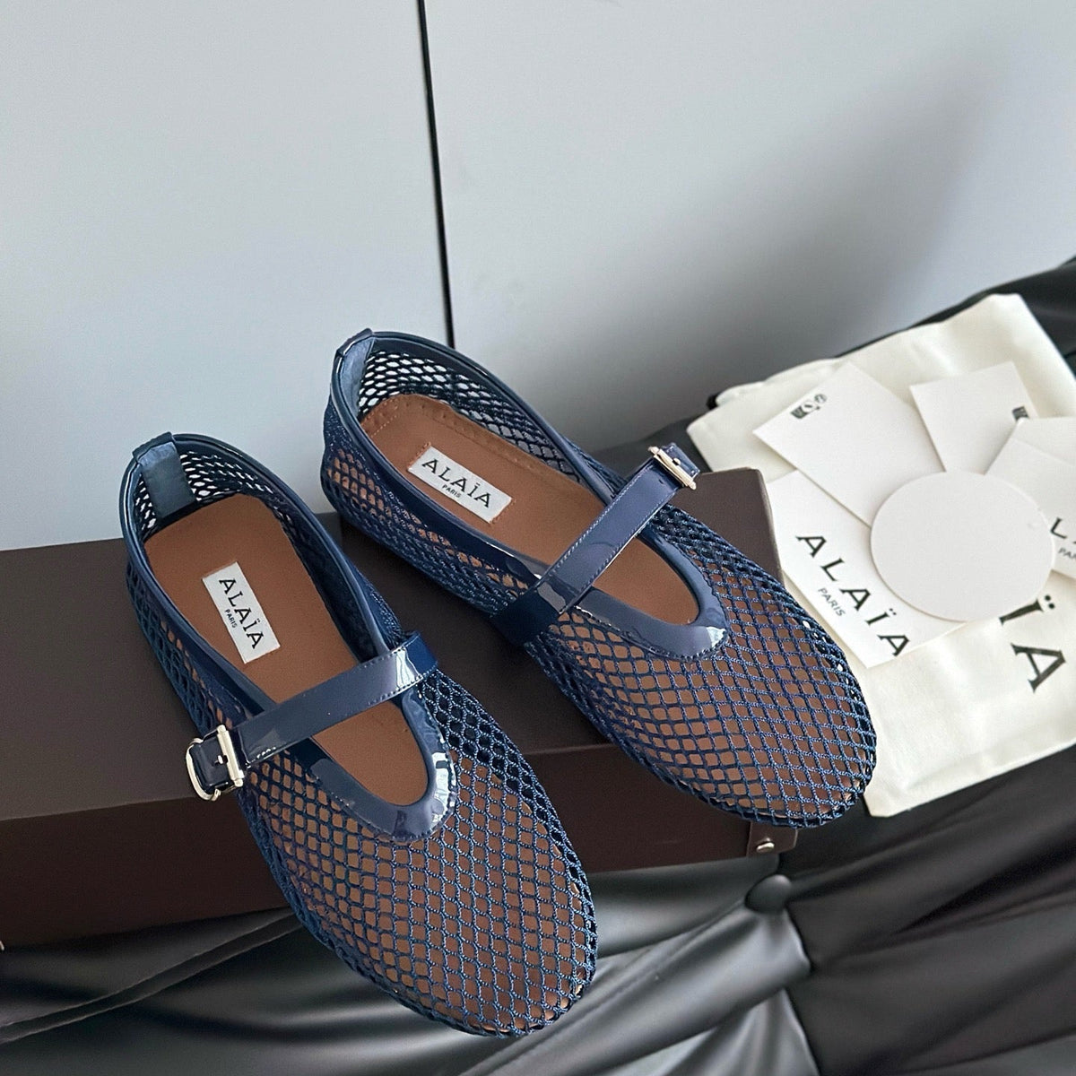 ALAIA BALLET FLATS