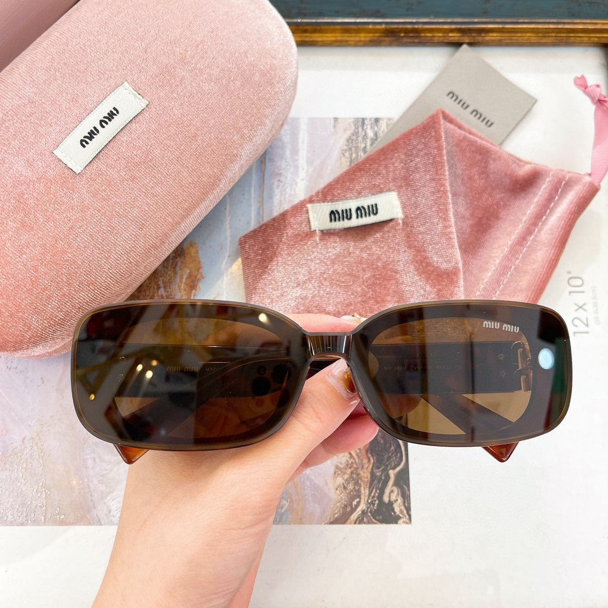 MIU M SUNGLASSES