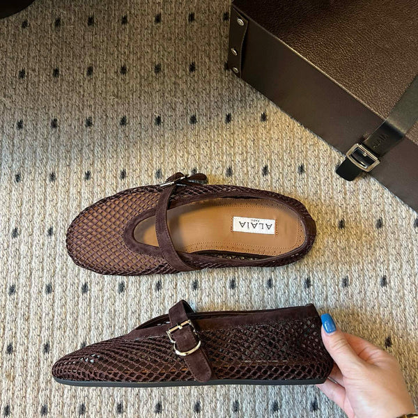 ALAIA BALLET FLATS
