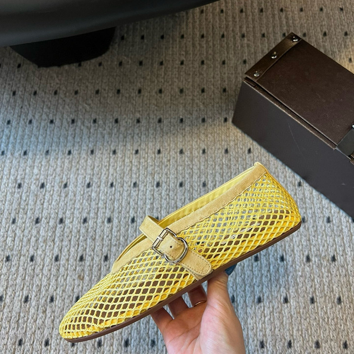 ALAIA BALLET FLATS
