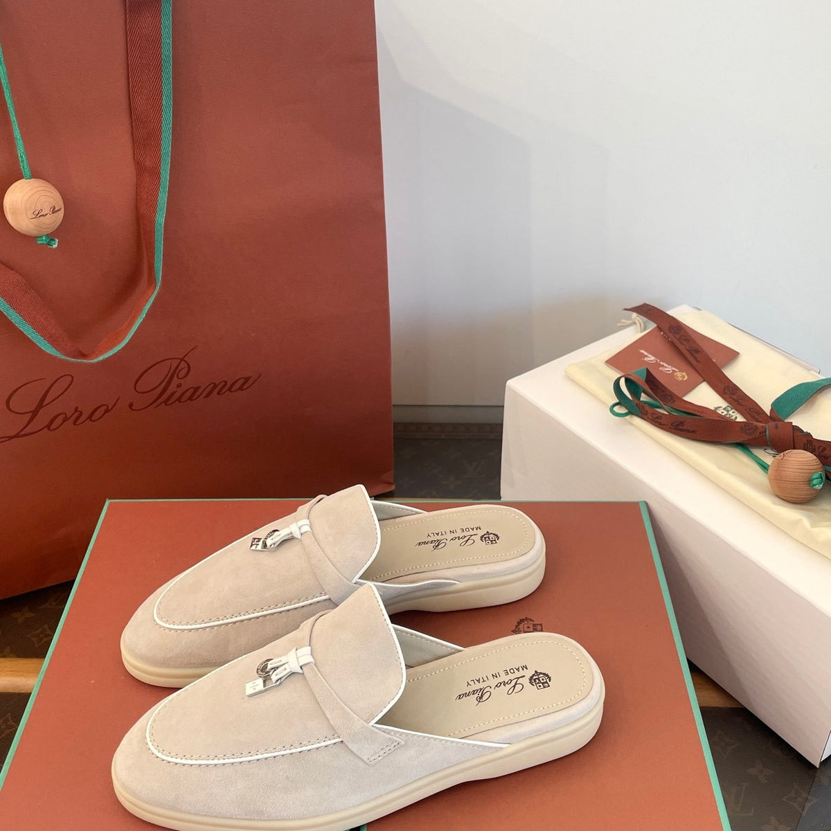 LORO P SUMMER CHARMS LOAFERS