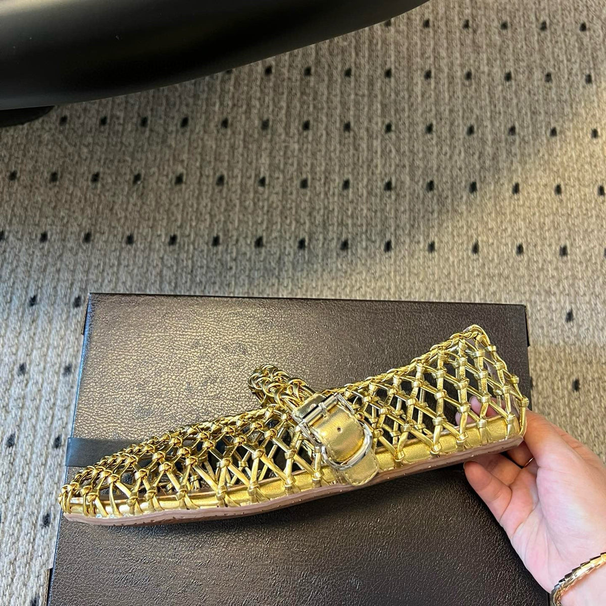 ALAIA BALLET FLATS