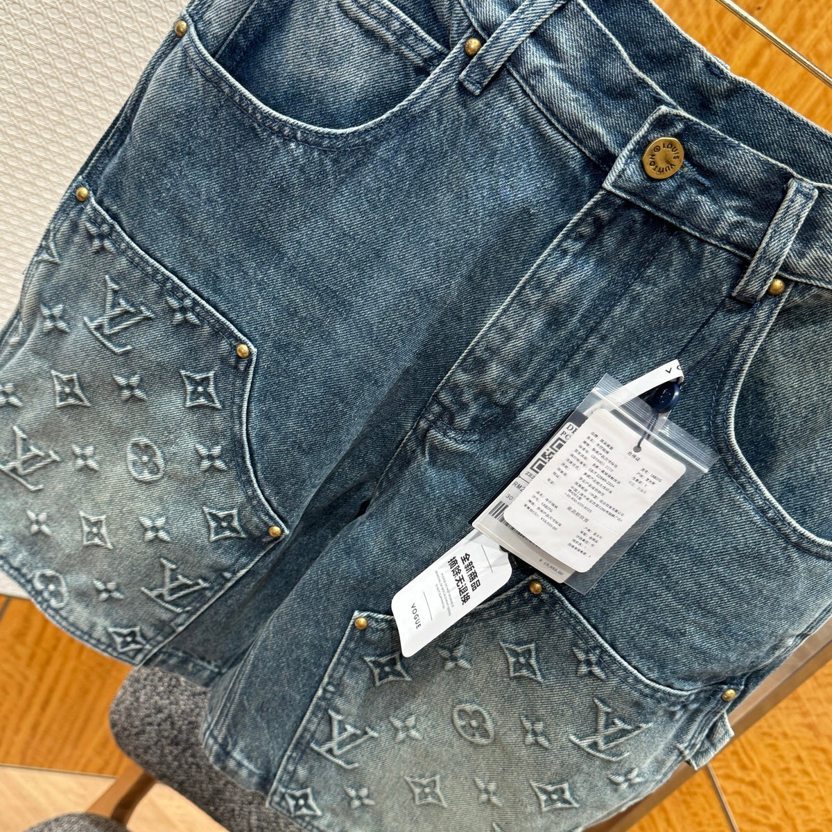 LOU DENIM SHORTS