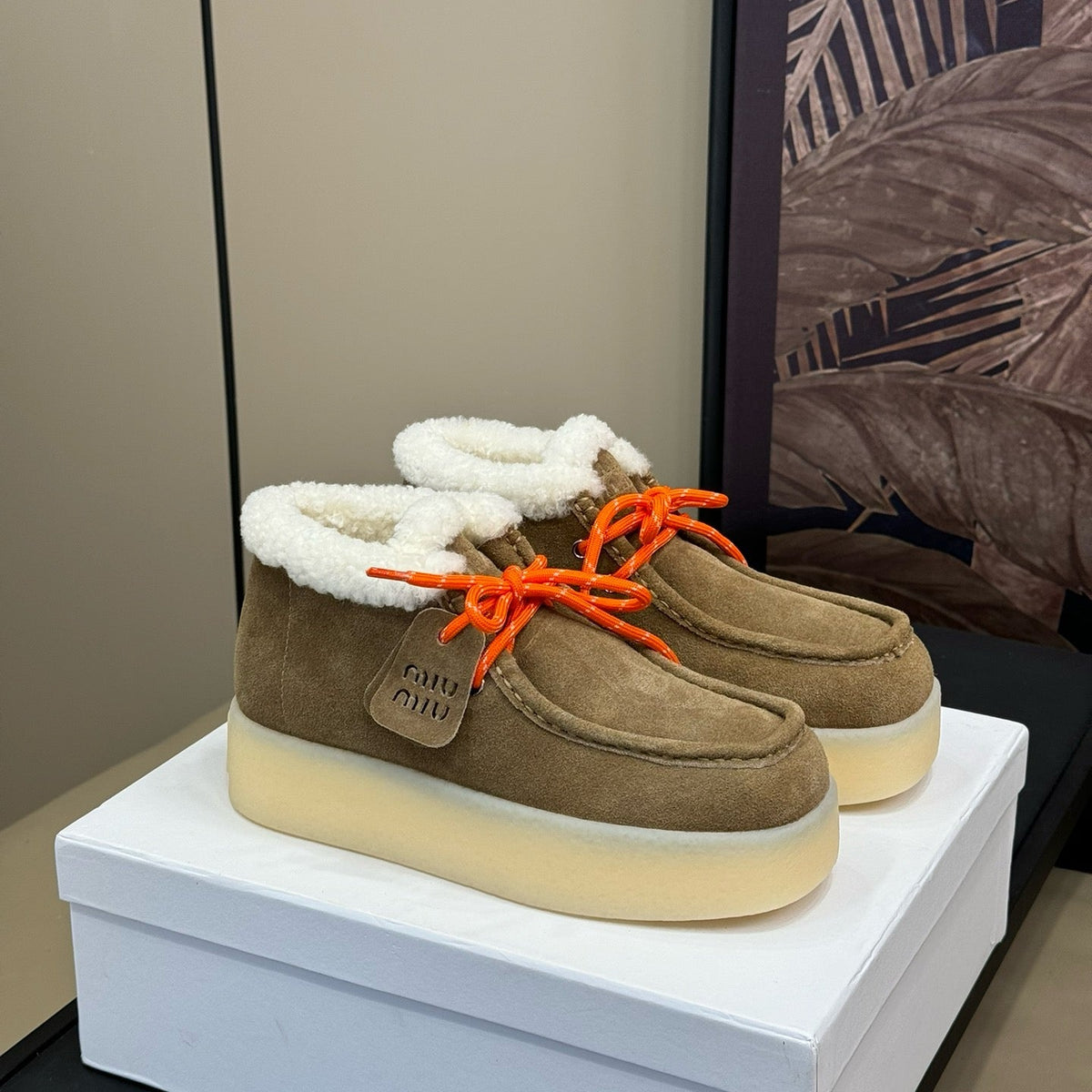 MIU M BOOTS
