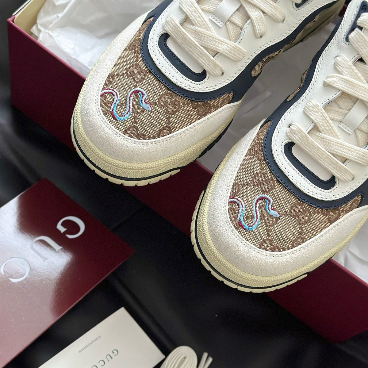 GG RE WEB SNEAKER
