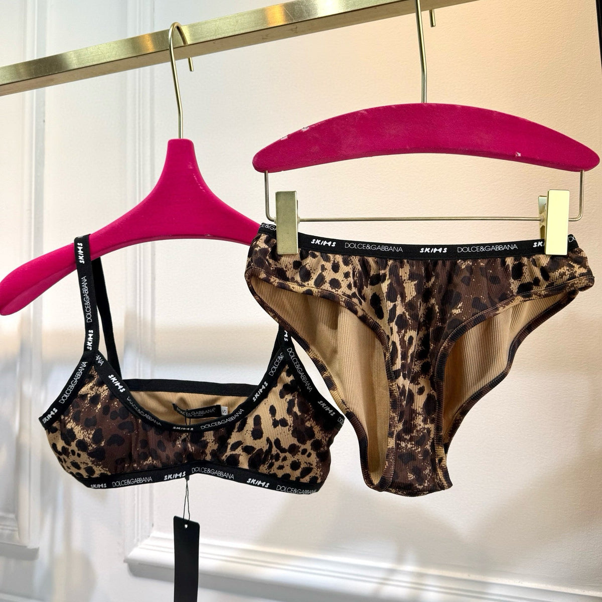 SKIMS x DG BRA SET