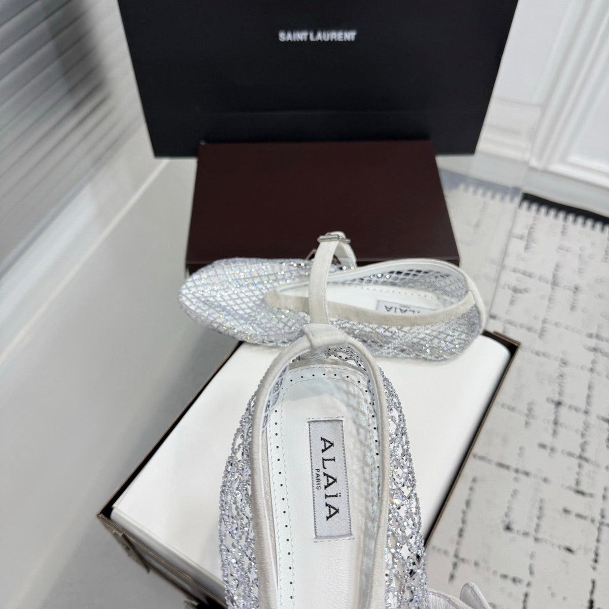 ALAIA BALLET FLATS