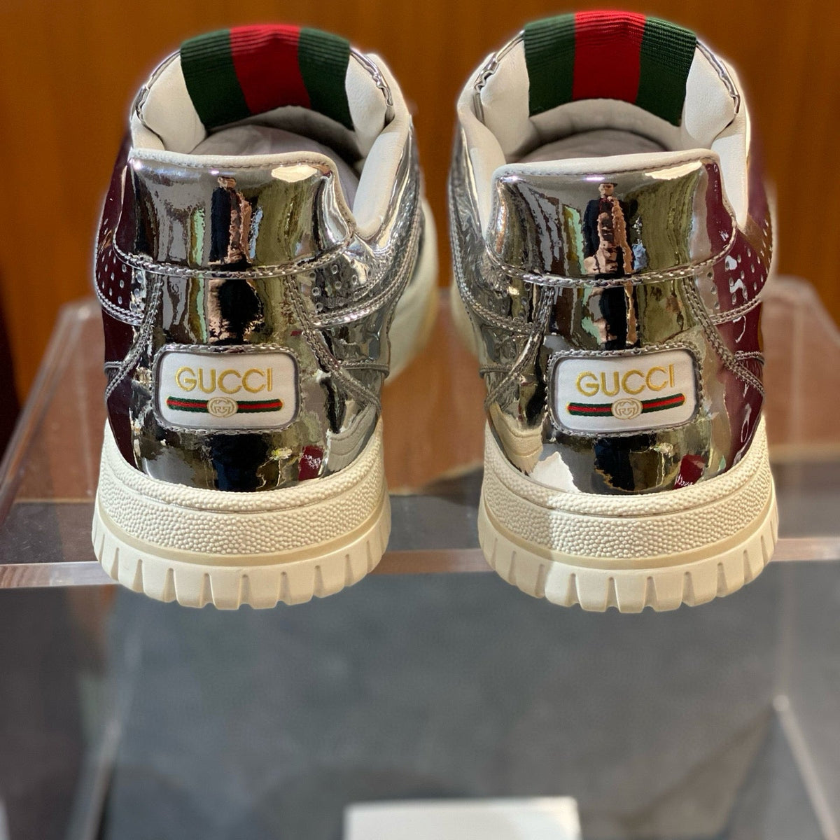 GG RE WEB SNEAKERS