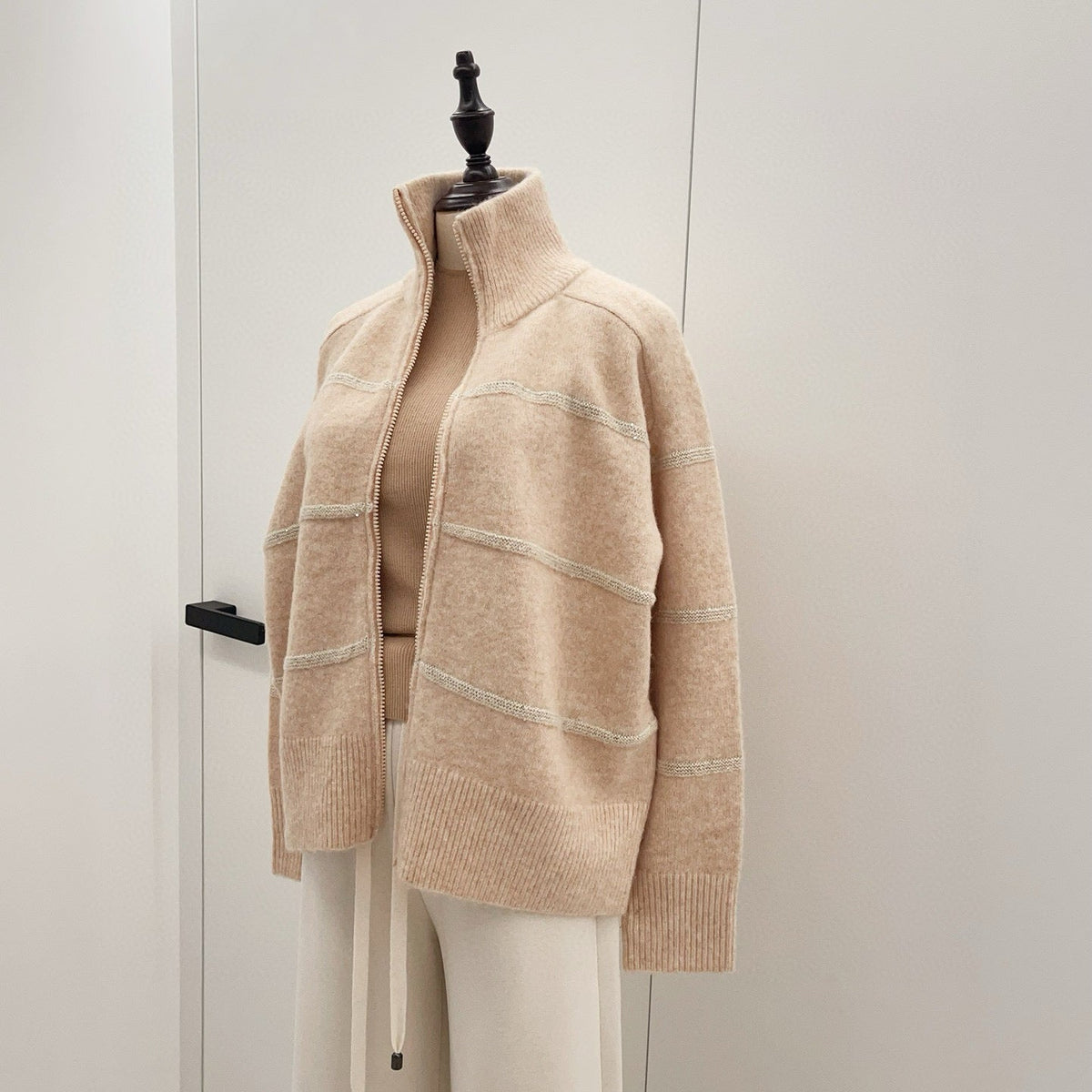 BRUNELLO C ZIP CARDIGAN