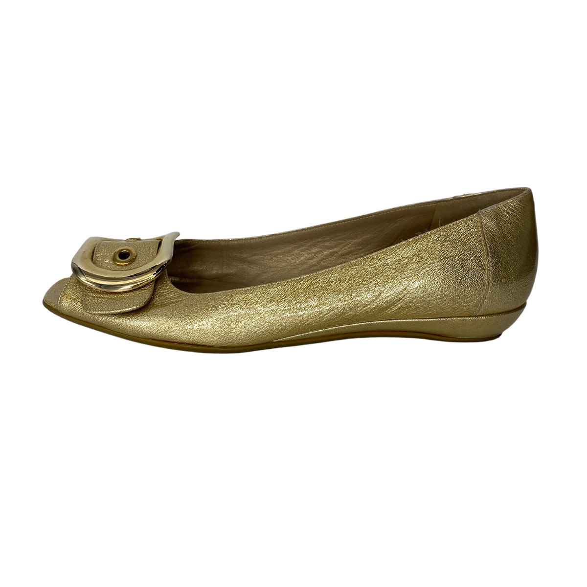 Stuart Weitzman Leather Flats |US8|